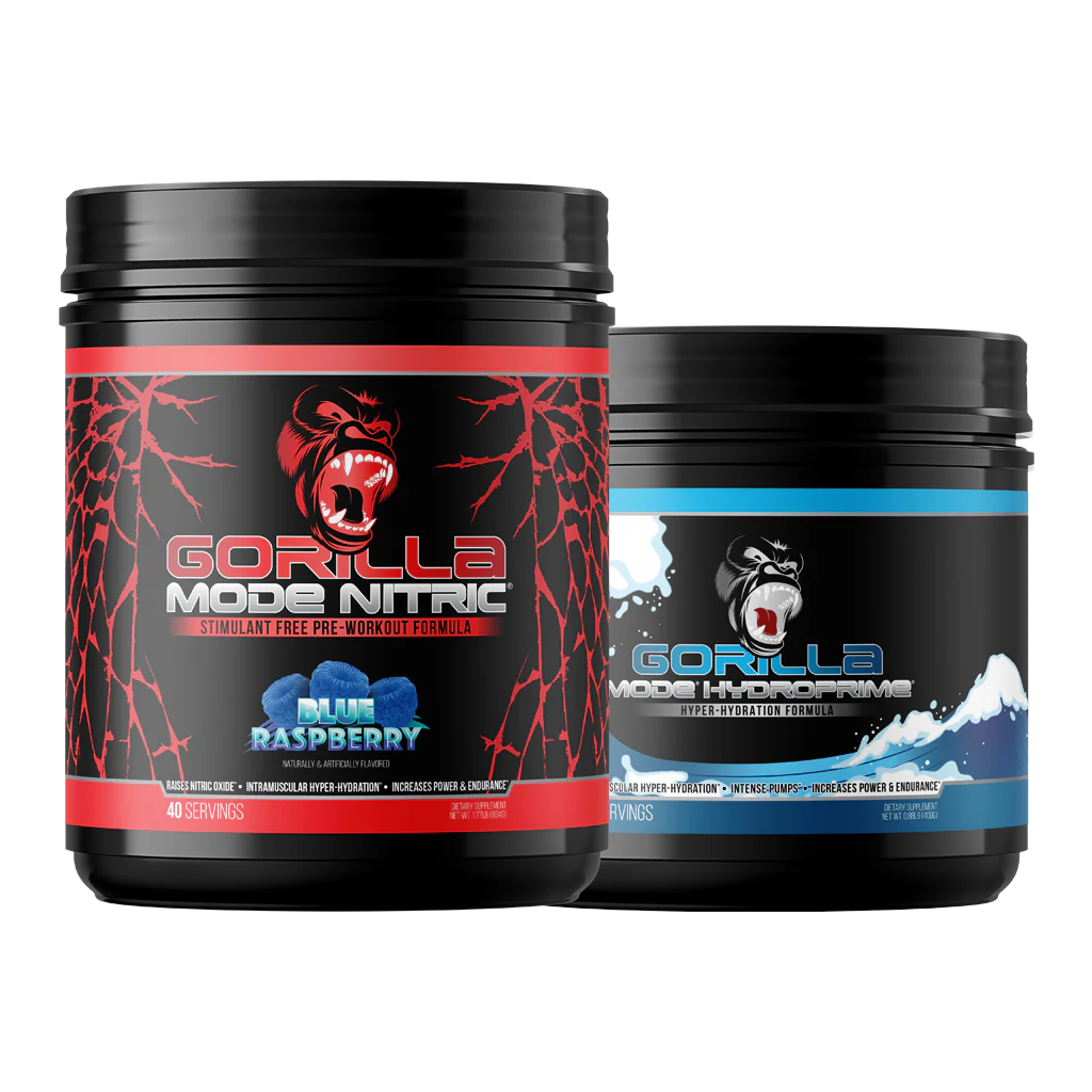 Gorilla Mode Nitric + HydroPrime® Glycerol Bundle